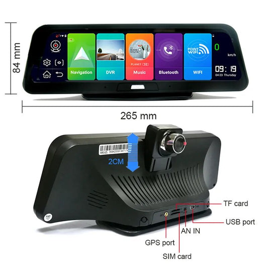 Car Front/Rear Camera With Gps